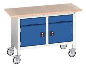 Verso 1250x600 Mobile Storage Bench M2 Verso Mobile Work Benches for assembly and production 24/16923201.11 Verso 1250x600 Mobile Storage Bench M2.jpg